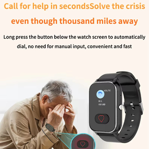 Nuovo Orologio GPS per Anziani con Monitoraggio della Frequenza Cardiaca e dei Passi, Impermeabile, Compatibile con Android - Product Image 1