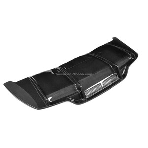 PSM loại W205 khuếch tán phía sau body Kit cho W205 C63 Amg Coupe Carbon Bumper Diffuser - Product Image 3