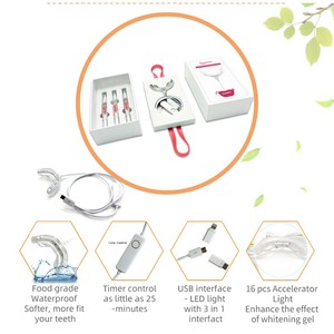 Android o iPhone acusado Etiqueta Privada nuevo estilo Led azul luz Kit de blanqueamiento de dientes - Product Image 5