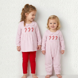 Ensemble chemise et pantalon à carreaux pour bébés filles, vêtements de pyjama pour Halloween - Product Image 4