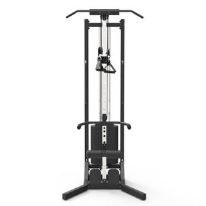 Station de musculation multifonctionnelle intégrée pour usage domestique, avec appareil de tirage vertical et de pectoral fly - Product Image 2