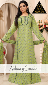 Caftán Largo Maxi para Mujer, 100% Algodón Puro, Ropa Musulmana Tradicional, Cómoda y Modesta, Proveedor OEM ODM - Product Image 2