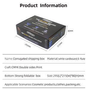 Cajas de Envío con Logotipo Personalizado al por Mayor, Diseño Gratuito, Opciones de Embalaje Reciclables y Ecológicas, Cajas de Papel de Tamaño Personalizado - Product Image 2