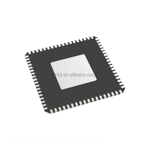 แผ่นวงจรอิเล็กทรอนิกส์แบบแผ่นสัมผัส72 VFQFN LCMXO3D-9400HC-5SG72C ฝังตัว - Product Image 1