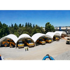 Abri dôme très demandé en acier galvanisé à chaud avec couverture PVC 650 g/m² pour abris de conteneurs et tentes - Product Image 3