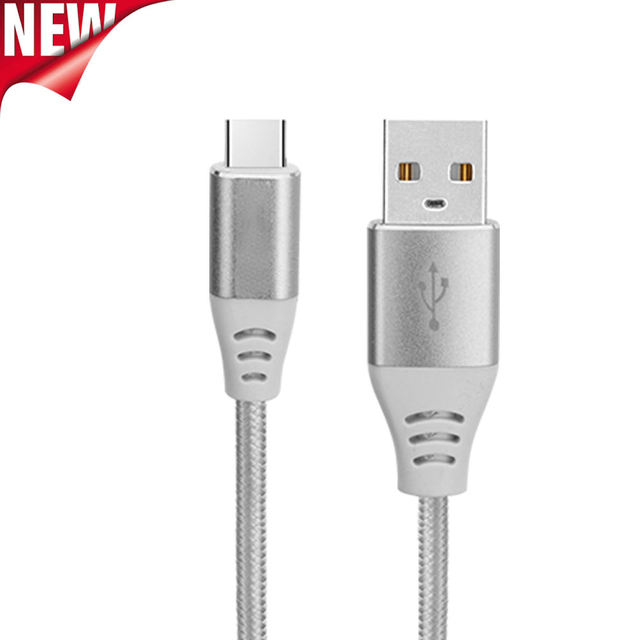 Wholesale Price Aluminum Alloy Mobile Phone Fast Charging Cable Usb Type a 2.0 3.0 to Type C Data Cable