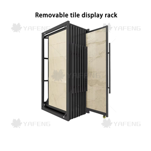 Hiện đại gốm gạch trượt hiển thị giá đẩy kéo thiêu kết đá đứng từ Trung Quốc nhà máy có thể tháo rời tính năng - Product Image 1