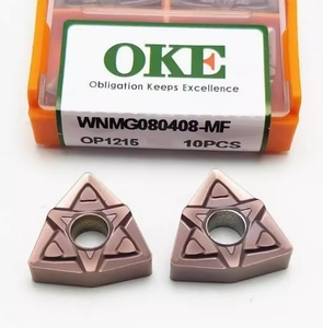 Okes Chất lượng cao <span class=keywords><strong>WNMG080408</strong></span>-MF op1215 <span class=keywords><strong>CNC</strong></span> Công cụ Cắt biến chèn - Product Image 4