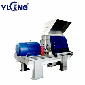 YULONG GXP75*75 Wood hammer mill with dust collector