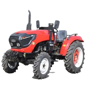 Mini tracteur agricole, menton compact, tracteur à roues agricoles avec pelle rotative pour agriculture, fabriqué en chine