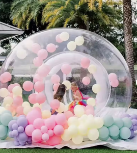 Dôme de camping gonflable sur mesure, transparent et portable, en forme de bulle, pour enfants, disponible en différentes tailles et couleurs - Product Image 1