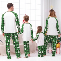 Conjuntos de Pijamas Navideños de Año Nuevo con Diseño Personalizado para Adultos, Niños y Bebés, Pijamas Combinables para Usar en una Fiesta Familiar de Navidad