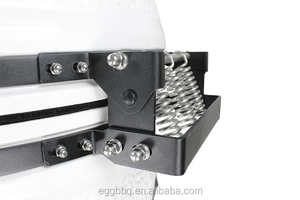 2020 SEB KAMADO/de huevo de acero barbacoa 2in1 carbón <span class=keywords><strong>griller</strong></span> filete 26 pulgadas blanco xxxl kb10 comado ynni grillkamado de los fumadores - Product Image 4