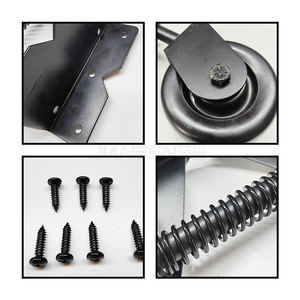 Kit de roulettes de porte à <span class=keywords><strong>ressort</strong></span> en acier au carbone haute densité - Product Image 6