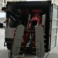 Machine à récolter les arachides combinée Wubota, inspection du produit fini, personnalisation basée sur des échantillons, caoutchouc Fm World, arachide, croiseur