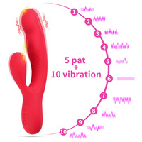 Consolador Vibradores Conejo Vibrador Burlas 10 Frecuencia Tamaño Grande Masturbador Femenino Estimulador de Orgasmo