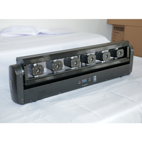 Lampu Bar Laser RGB 6-Head Full Color dengan Efek Chasing Flowing untuk Pencahayaan Panggung Acara Konser DJ Bar