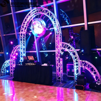 Venta caliente Aluminio Truss Iluminación Truss Arcos redondos de la boda Circle Dock Truss para las ventas