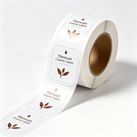 Etiquetas para Botellas de Concentrado de Té Haoxuan OEM, Película Mate de PET Blanca, Adhesivos Impresos con UV Localizado, Resistentes al Agua