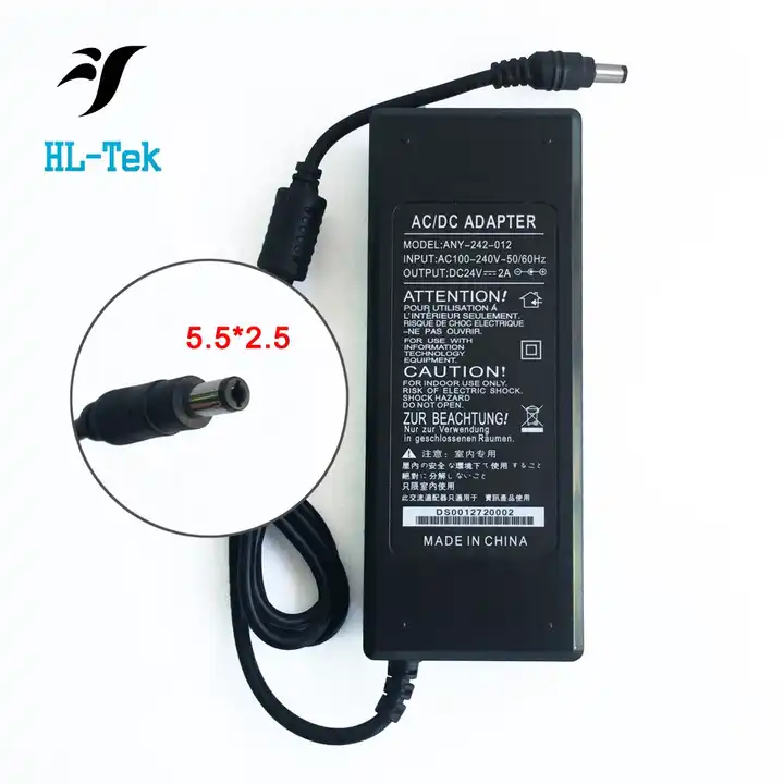 24v 2a power supply adapter 100v-240v