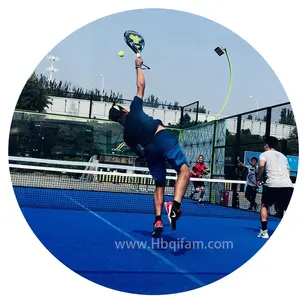 New Design Hot Sale Panoramic Padel Paddle Tennis Court Price in National Tennis Center