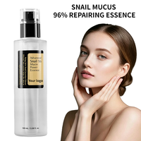 Sérum Réparateur Hydratant à l'Acide Hyaluronique et à la Mucine d'Escargot 96 Power Essence, pour un Éclat Radieux et une Barrière Cutanée Renforcée