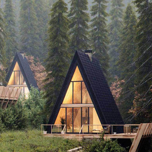 Most popular prefab wooden garden cabin house for promotion