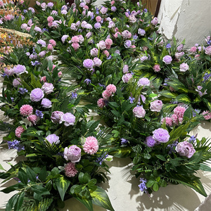 Fournitures de décoration de mariage IFG Offre Spéciale feuilles de verdure plus hautes arrangements floraux pour décor de cadre en arc - Product Image 5