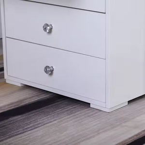 Comò Bianco Stile Fabbrica YIFAN con 5 Cassetti, Tavolo Adatto per Camera <span class=keywords><strong>da</strong></span> Letto di Ragazze - Product Image 5