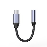Kabel Pengisi Daya USB-C ke USB-C 1,5 kaki, Kabel Harness Kepang, 2 Buah, 60W/3A, Kompatibel Transfer Data CarPlay, untuk Ponsel