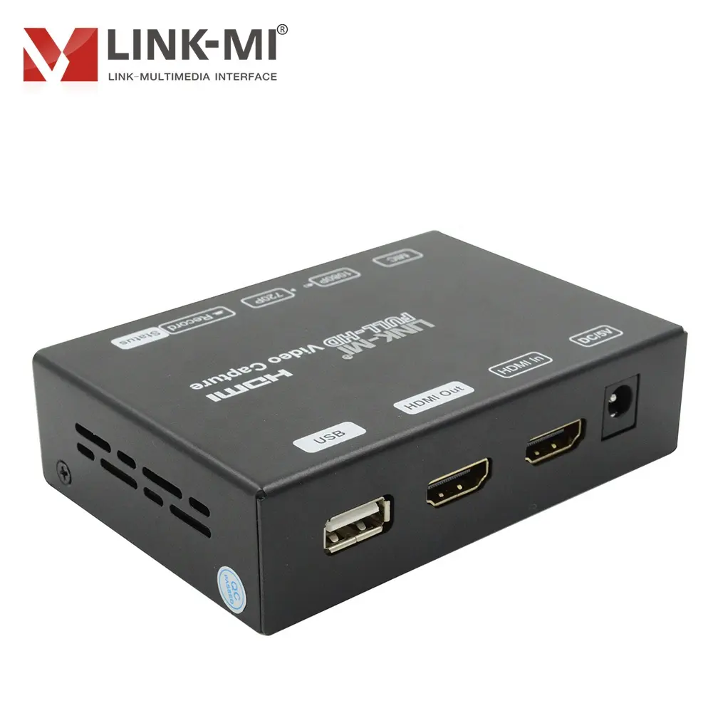 משחק וידאו LINK-MI ללכוד h.264 מקודד מלא h.264 מקודד 1080p hdmi כדי ממיר וידאו usb