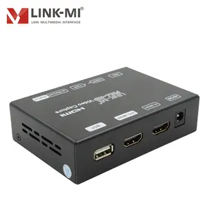 LINK-MI视频游戏捕获H.264编码器全高清1080P HDMI转USB视频转换器