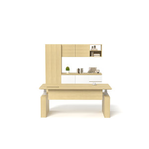 <span class=keywords><strong>Bureau</strong></span> de direction électrique moderne avec pieds à panneaux, double moteur, hauteur réglable, assis-<span class=keywords><strong>debout</strong></span>, table de <span class=keywords><strong>bureau</strong></span> pour dirigeant - Product Image 5