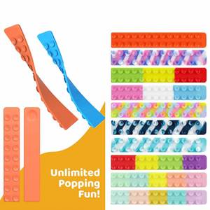 Squidopops Antistress Toys Suction Cup Square Pat Silicone <b>Sheet</b> Fidget Soft Squishy Portable Promotional Gift - Product Image 2