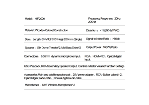 Nhà Máy Trực Tiếp Hifi2000 Hoạt Động Kệ Sách Loa Với Hifi 5.3 Không Dây Màu Xanh Răng Sundbar 5.<span class=keywords><strong>1</strong></span> Rạp Hát Tại Nhà Hệ Thống - Product Image 6