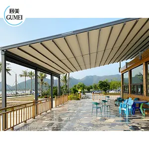 Toldo facilmente montado Toldo permanente livre Outdoor Canopy Garden Wholesales Telhado retrátil Toldos Chuva Sun Chuva Proteção