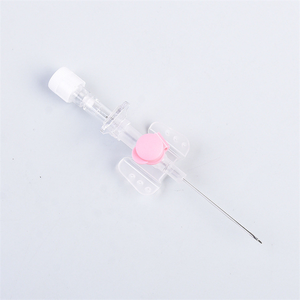 Kanula IV 16G 20G 24G Kateter Medis Jarum Indwelling Arterial Venous Plastik Ramah Lingkungan Baja Tahan Karat Veteriner - Product Image 5