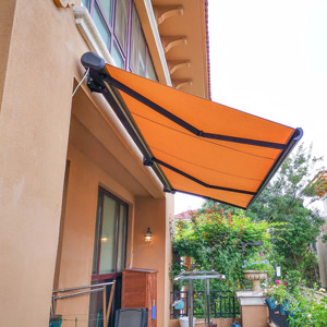 Auvent rétractable en aluminium avec télécommande <span class=keywords><strong>Dooya</strong></span> Motor, auvent de balcon rétractable, auvent de toit rétractable - Product Image 2