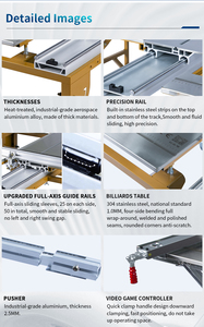 Scie à table coulissante miniature <span class=keywords><strong>JT</strong></span>-<span class=keywords><strong>7B</strong></span>, machines de découpe du bois, Mquinas De Corte De Madeira Simples, machines à scier le bois - Product Image 4