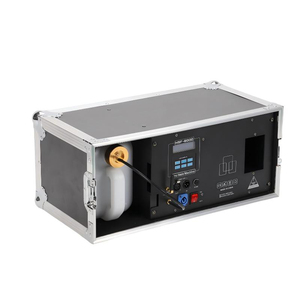 FOGSEA Projecteurs à tête mobile DMX, Machine à fumée, Source de lumière LED à commande sans fil, Flight case, Pour spectacles DJ, Base à eau, <span class=keywords><strong>Morning</strong></span> - Product Image 2