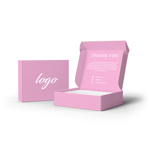 HXD 2023 Factory Custom Corrugated Gift Folding Box Eco-Friendly Shipping Paper Mailing Box Packaging With Logo OEM ODM