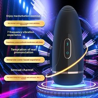 Masturbateur masculin Phantom Aircraft Cup avec application et télécommande sonore, jouet sexuel pour adultes