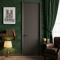 Portes intérieures modernes de luxe en placage avec isolation acoustique et options de finition multi-surfaces pour maison, bureau, ferme, appartement