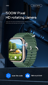 Reloj Inteligente con Tarjeta SIM 4G 5G en Oferta, Pantalla HD AMOLED, GPS, Monitor <span class=keywords><strong>de</strong></span> Frecuencia Cardíaca y Presión Arterial, Audio y Video <span class=keywords><strong>para</strong></span> Asia, Europa - Product Image 6