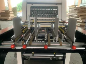 Автоматическая машина для изготовления серых коробок
