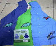 Impermeabile per bambini MJ-2297, stile cartone animato, per uso esterno. - Product Image 3