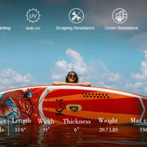 Planche de surf gonflable OEM <span class=keywords><strong>Koi</strong></span> <span class=keywords><strong>SUP</strong></span> Drop Stitch pour le dropshipping - Product Image 4