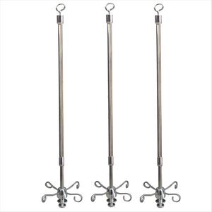 Soporte de Techo de Acero Inoxidable para IV, Carro de Hospital con Altura Ajustable, Diseño Minimalista - Product Image 2