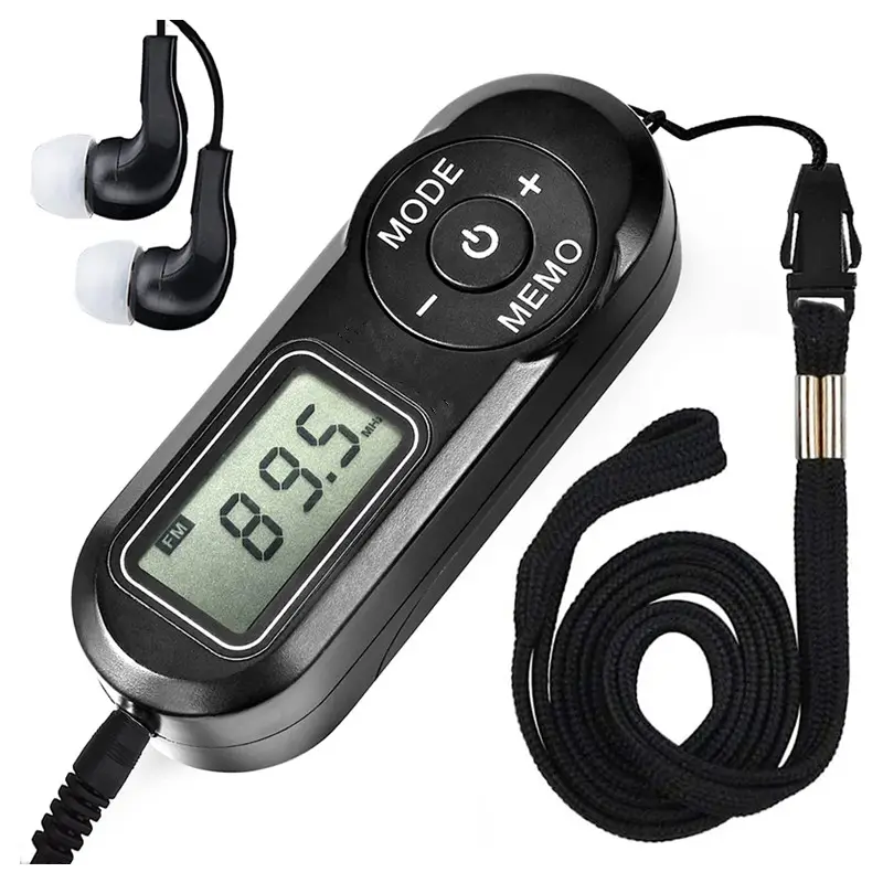 Mini Size Good Reception Display radio with alarm clock