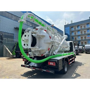 Camion de nettoyage d'égouts Foton, aspirateur à jet combiné, 6 roues, moteur diesel, boîte de vitesses manuelle - Product Image 6